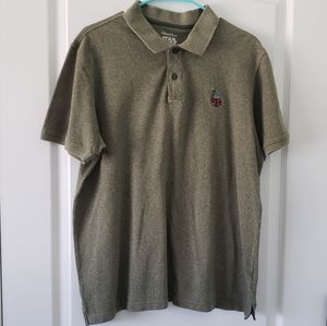 Disney Parks Boba Fett Star Wars Men's Green Polo Shirt Sz Large